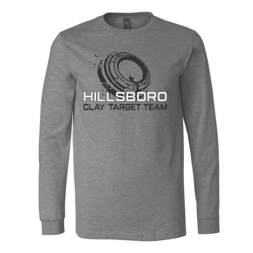 D1/D2 - Bella 3501CVC Adult Unisex Heather CVC Long Sleeve Tee Thumbnail