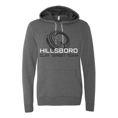 D1/D2 - Bella 3719 Unisex Poly/Cotton Hooded Pullover Sweatshirt Thumbnail